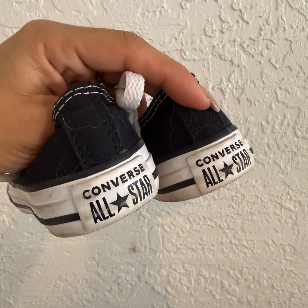 Converse All Star Black Canvas Shoes